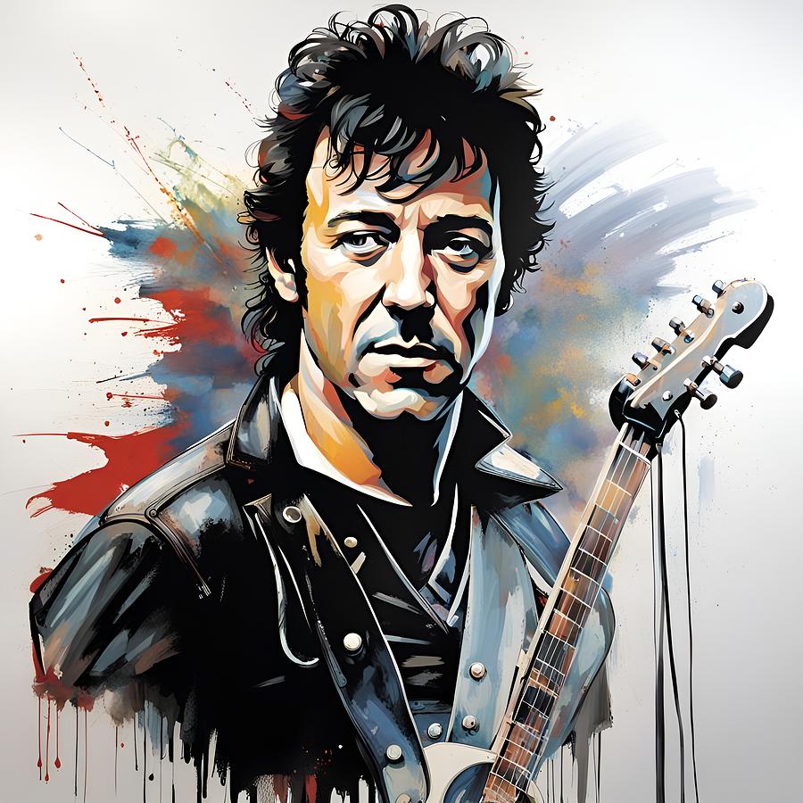 Bruce The Boss #2 Painting