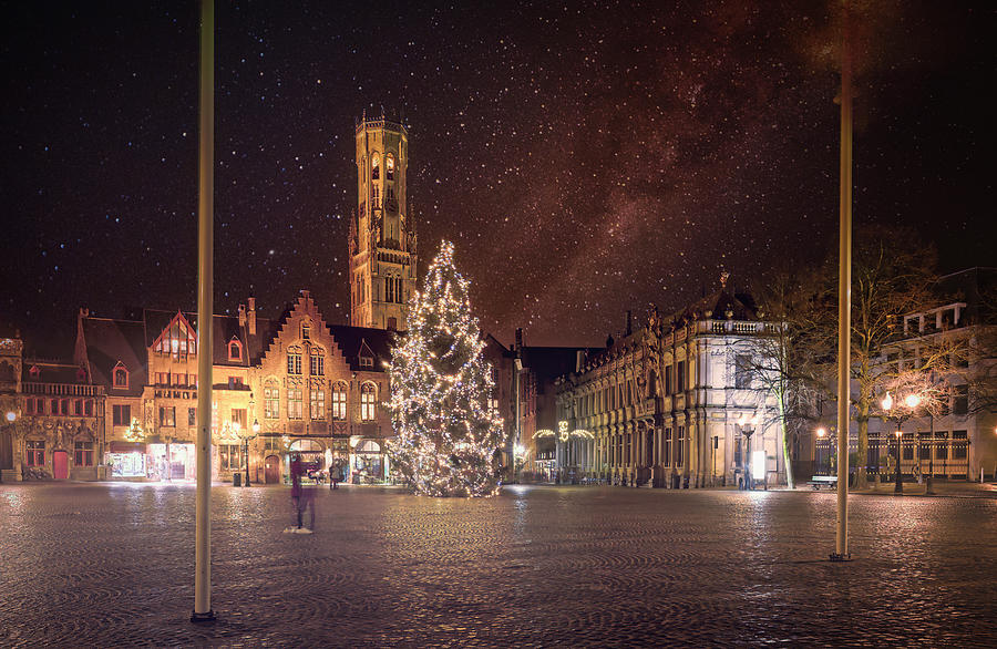 Bruges at night I Photograph by Rotterdammert Photography - Fine Art ...