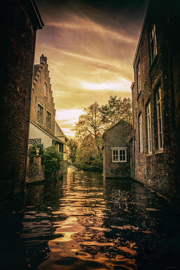 Bruges Canal Photograph by Wim Lanclus