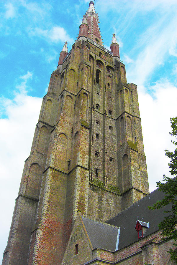 Bruges Church of Our Lady Photograph by Deborah Smolinske