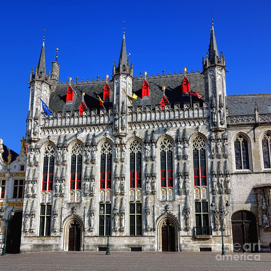 Bruges City Hall Photograph by Olivier Le Queinec