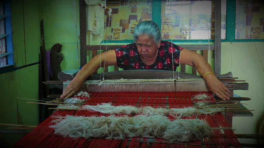 Bruneian Weaving Photograph by Robert Bociaga