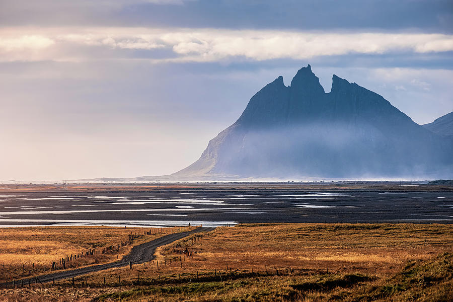Brunnhorn the Batman mountain in Iceland Photograph by Alexios Ntounas