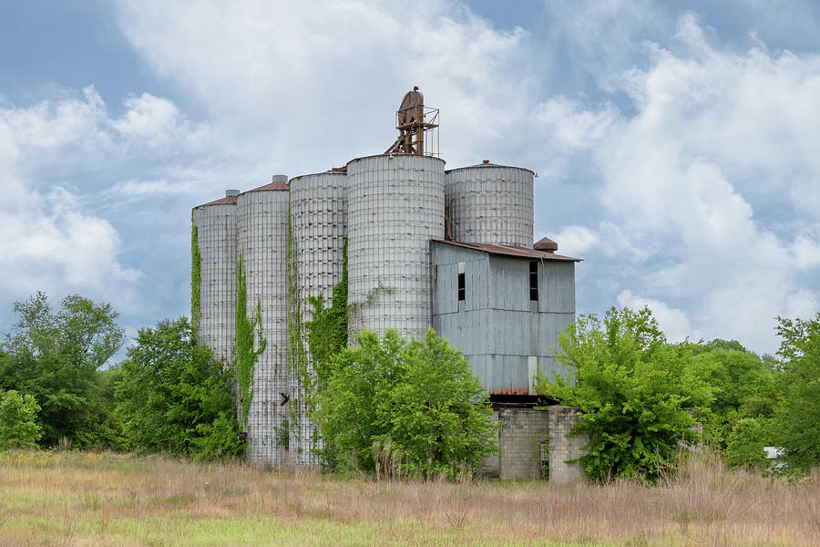 Brunson Silos 1 Photograph By John Kirkland Fine Art America