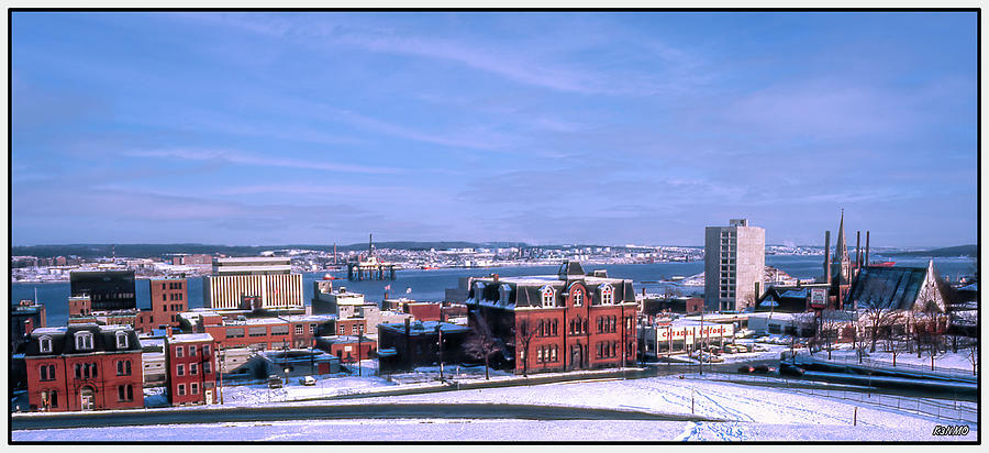 Brunswick Street from Citadel Hill late 1970s / early 1980s Photograph by Ken Morris