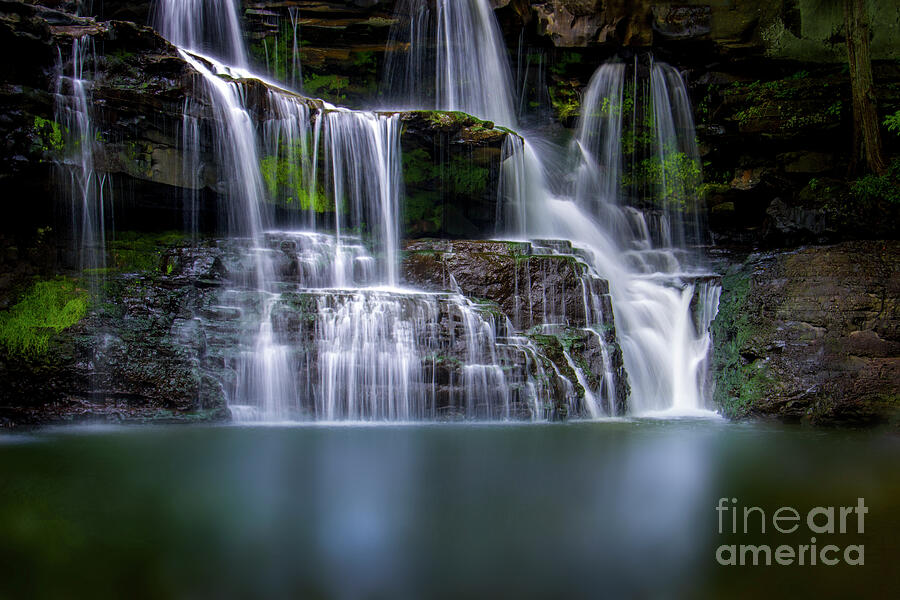 Brush Creek Falls II Photograph by Shelia Hunt