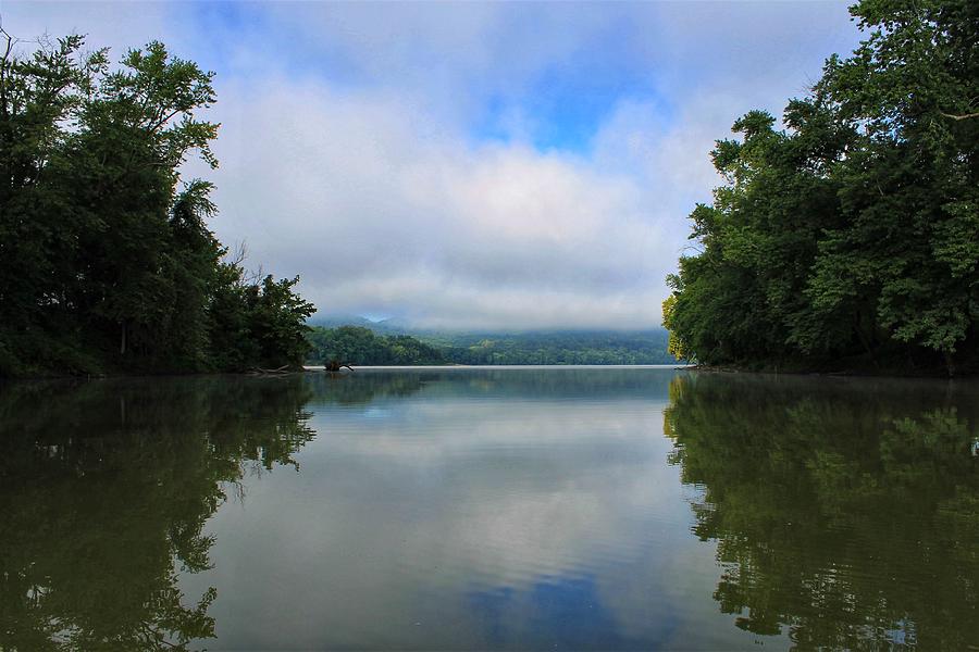 Brush Creek Meets the Ohio River Photograph by Gregory A Mitchell ...