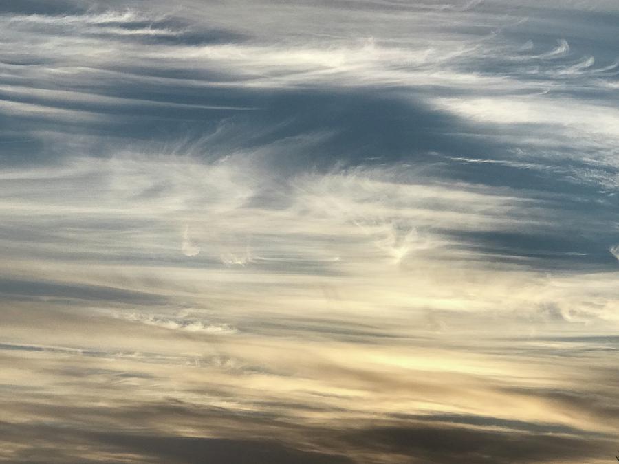 Brushstrokes in The Clouds Photograph by Kalunda Janae Hilton