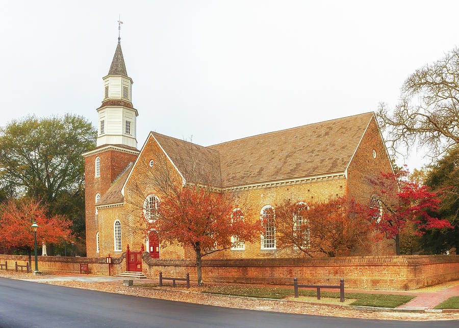 Bruton Parish Church - Colonial Williamsburg Photograph by Susan Rissi Tregoning