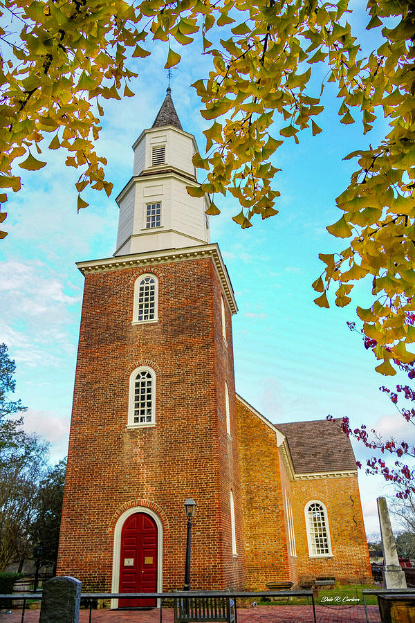 Bruton Parish Church Photograph by Dale R Carlson