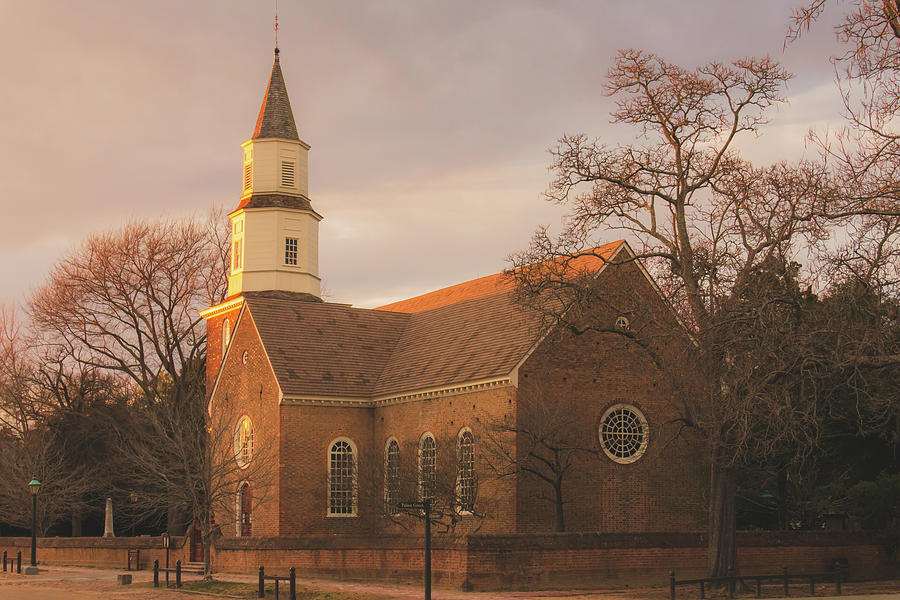 Bruton Parish Church in Williamsburg Photograph by Rachel Morrison