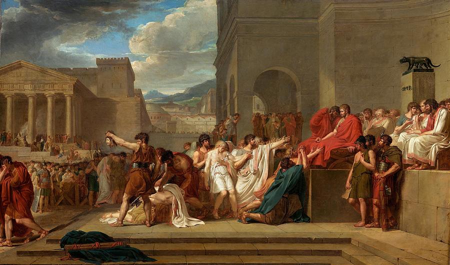 Brutus condemning his sons to death Painting by GuillaumeGuillon ...