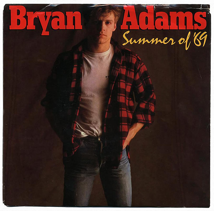 Bryan Adams Summer Of 69 Digital Art By Dianne Vanburen Fine Art America