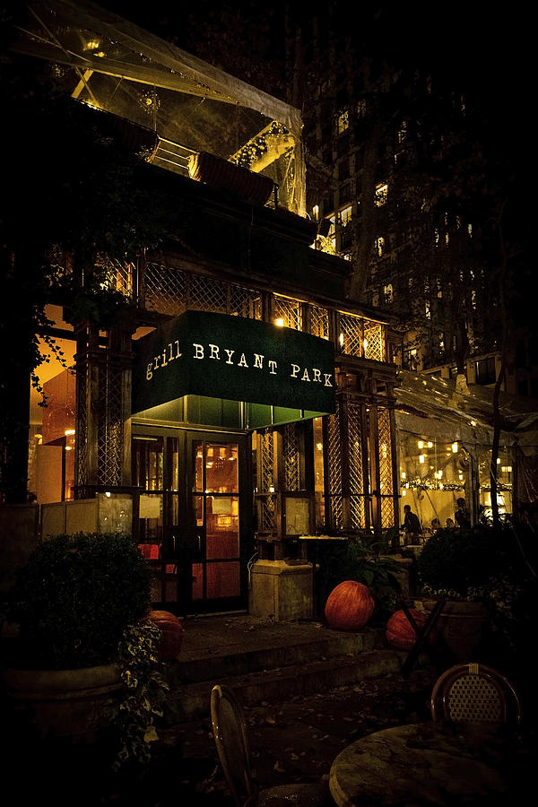 Bryant Park Grill, Bryant Park NY Photograph by Christine Ley