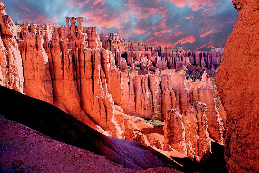 Sunset Photograph - Bryce Canyon 100D by Marty Koch
