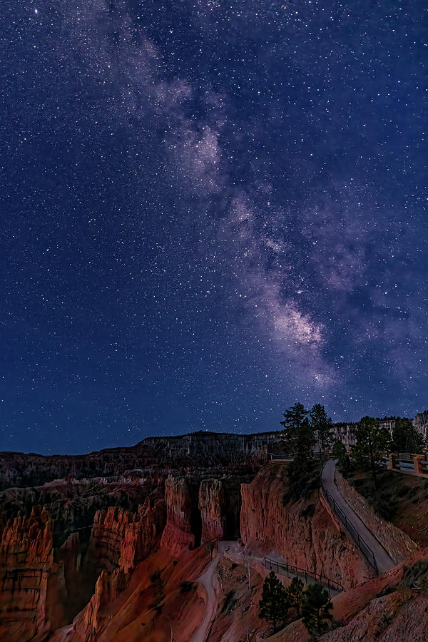 Bryce Canyon And Milky Way  Photograph by Susan Candelario