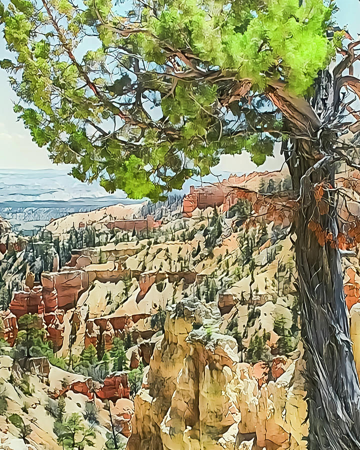 Bryce Canyon Digital Art by Jim Pavelle