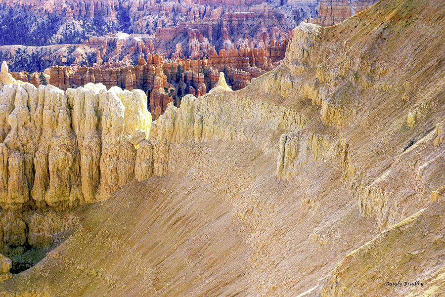 Bryce Canyon Slide  Photograph by Randy Bradley