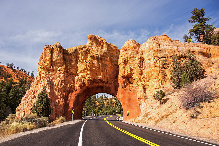 Bryce Drive Through Tunnel Photograph by Stephanie McDowell - Fine Art ...