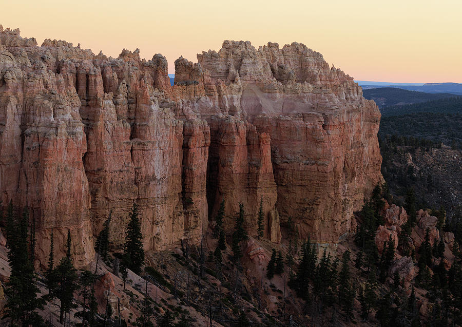 Bryce Point Glow Photograph by Jean Noren