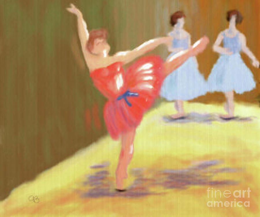 #Ballerinas Digital Art by Arlene Babad