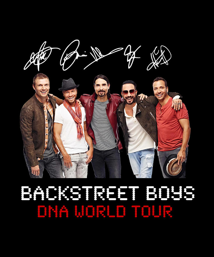 BSB Boys DNA World Tour Retro Pastel Tribute Digital Art by Words N ...