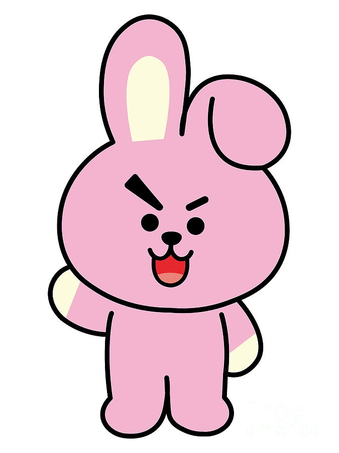 BT21 COOKY Jungkook Digital Art by Roberto A Oxford - Fine Art America