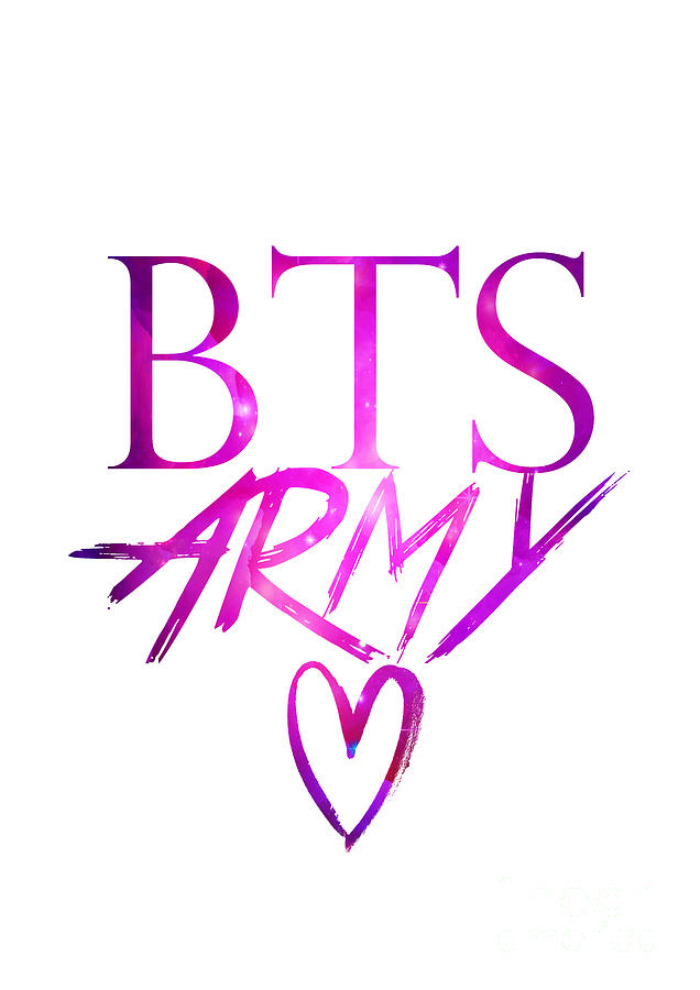 Bts Army Love - 1 Digital Art by Cute Potion Art Gallery - Fine Art America