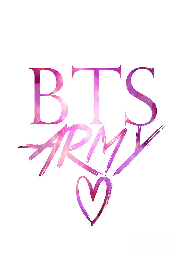 Bts Army Love - 3 Digital Art by Cute Potion Art Gallery - Fine Art America