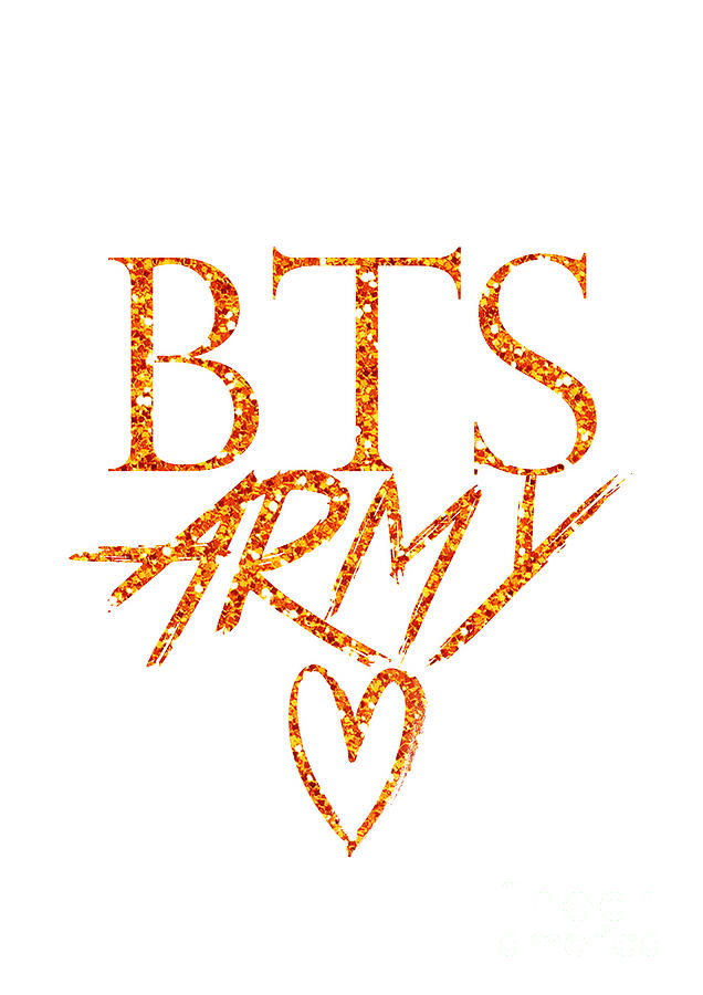 Bts Army Love - 34 Digital Art by Cute Potion Art Gallery - Fine Art ...