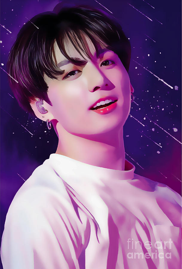 BTS kpop Digital Art by Haico Marley - Fine Art America