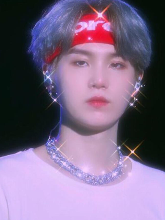 Bts Suga 90s Aesthetic Digital Art by Quentin Duret - Pixels