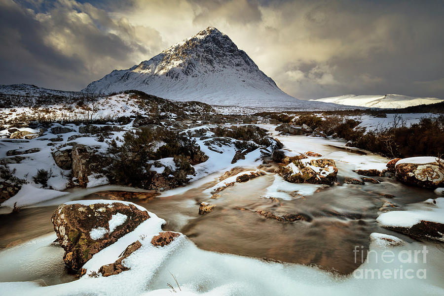Buachaille Etive Mor storm, Scottish Highlands Photograph by Neale And Judith Clark
