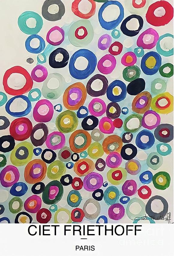 Bubbels  Mixed Media by Ciet Friethoff