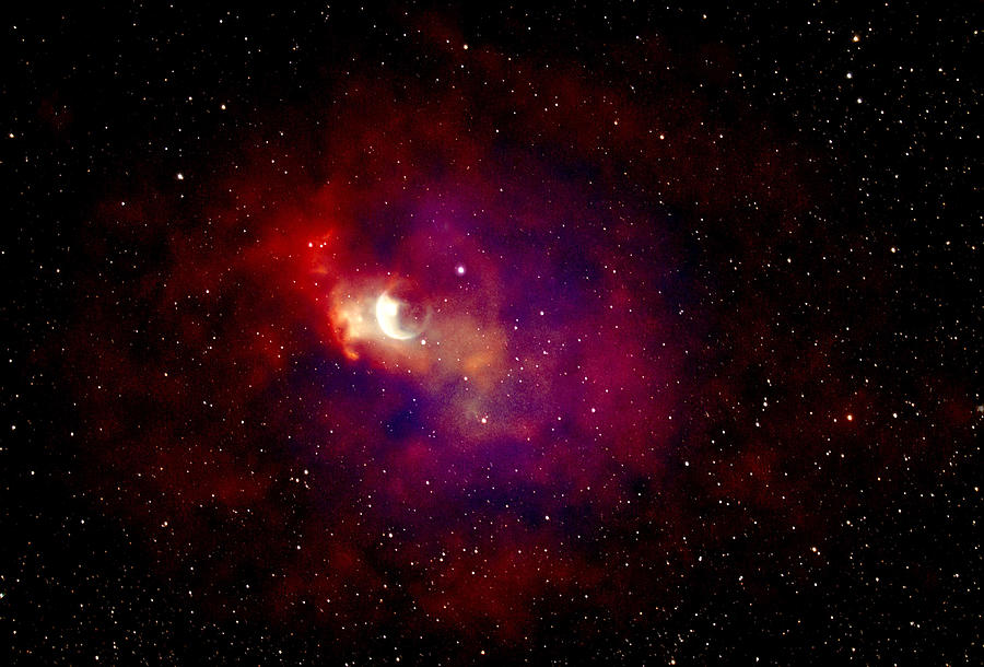 Bubble Nebula Photograph by Alan Conder