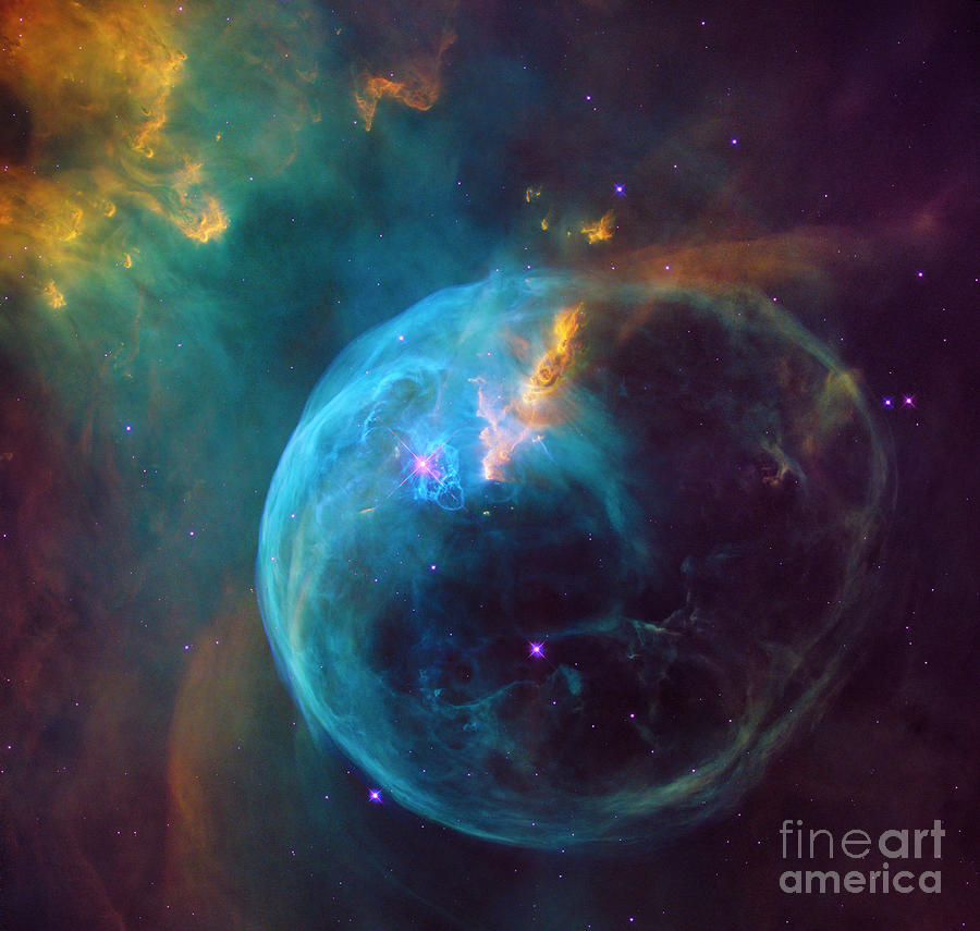 Bubble Nebula Photograph by David Zanzinger