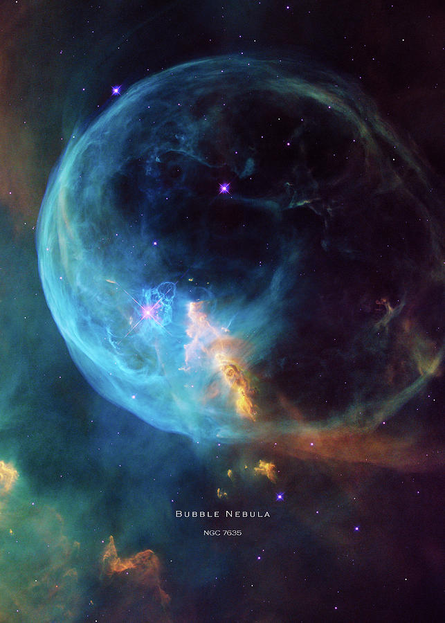 Bubble Nebula Digital Art by Nicholas Wartzack - Fine Art America