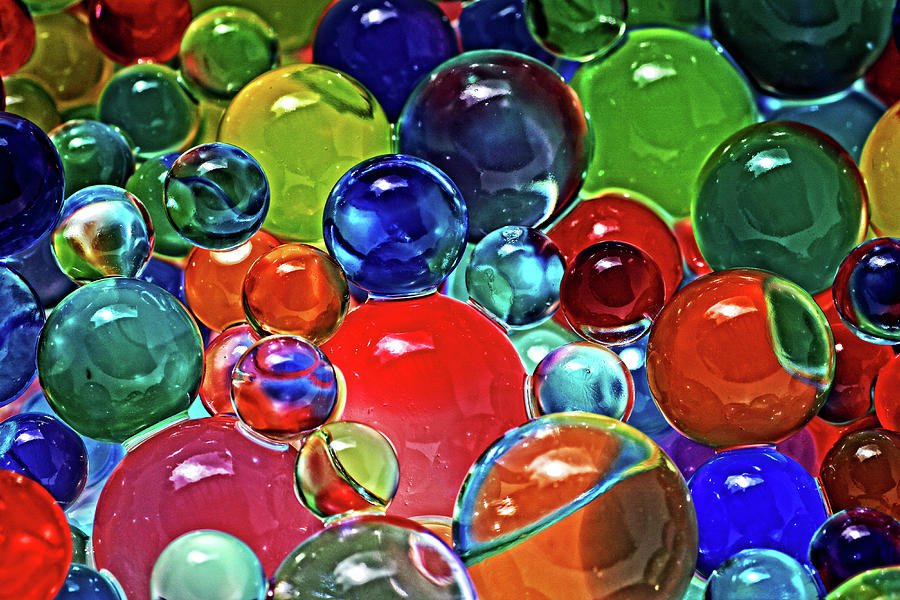Bubble texture Photograph by Martin Smith