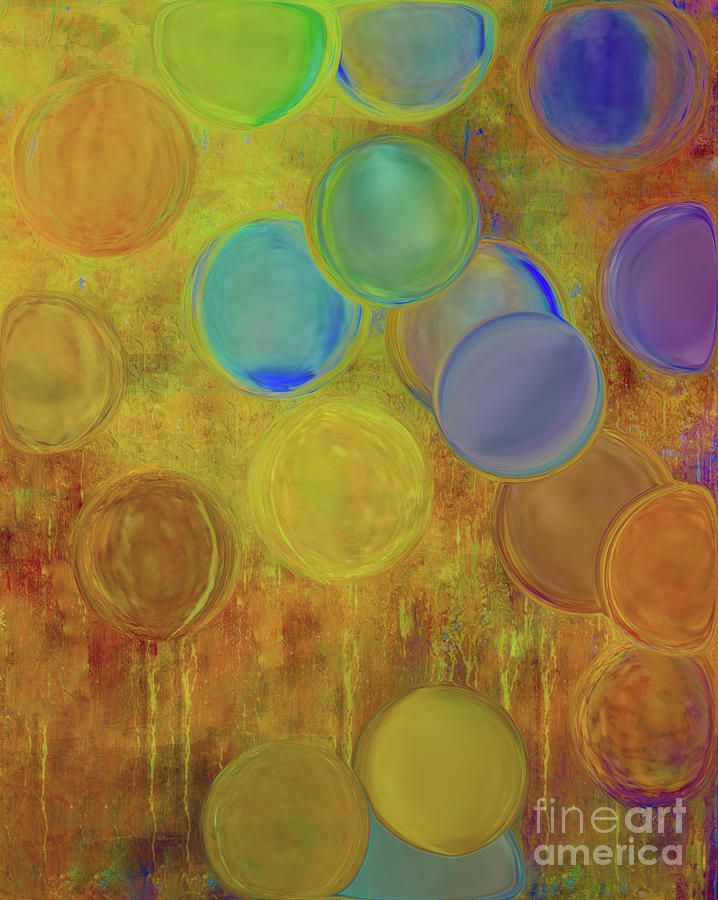 Bubblelicious Painting by Catalina Walker