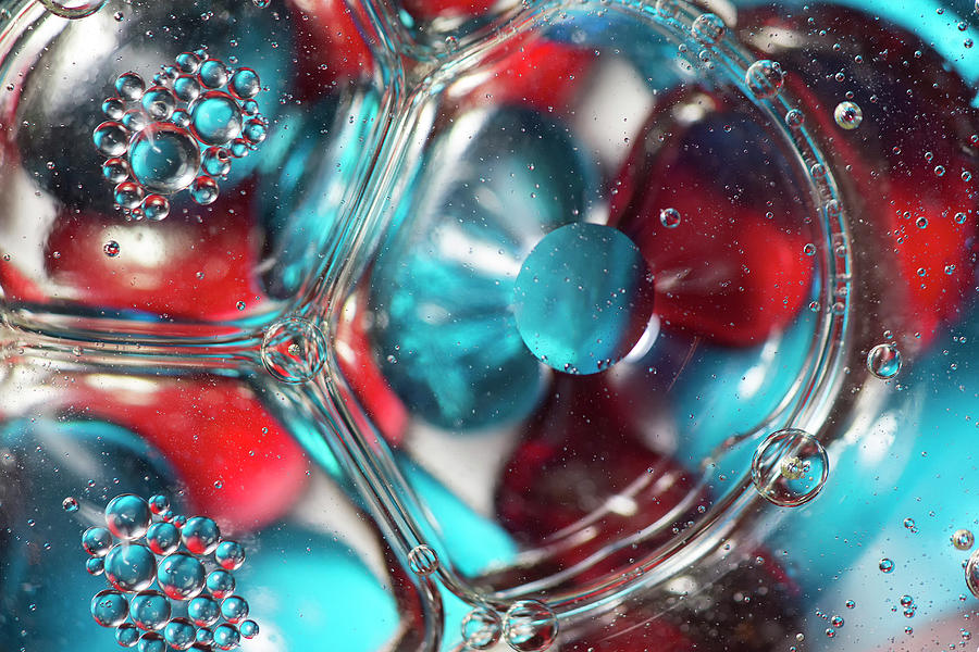 Bubbles and beads Photograph by Charles Floyd