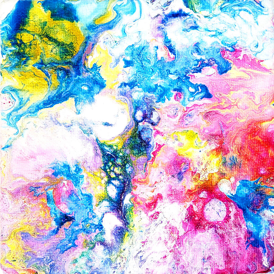 Bubbles Painting by Christine Bolden