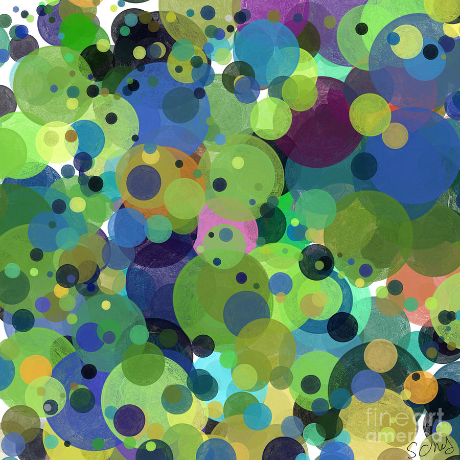 Bubbles Digital Art by Gabrielle Schertz