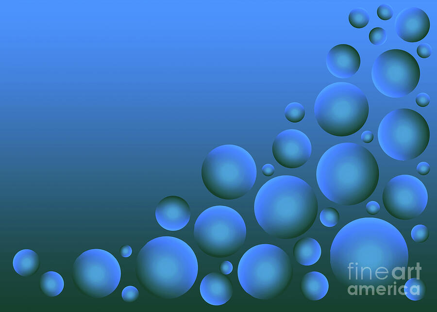 Bubbles Digital Art by Rudi Prott