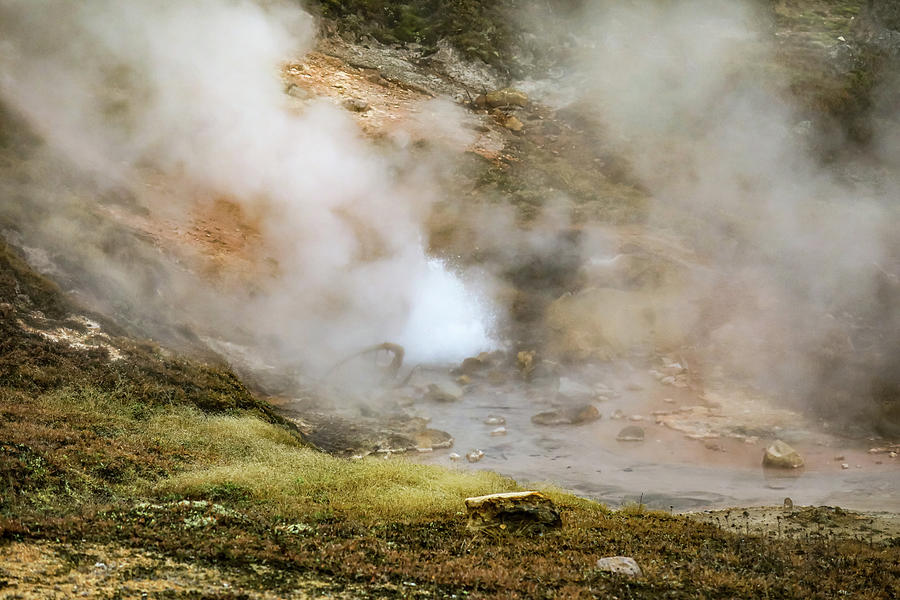 Bubbling Hot Springs Photograph By Jeff Swan - Fine Art America