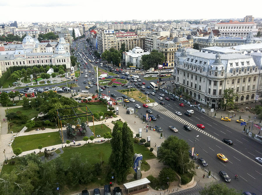 Bucharest cityscape Photograph by © Santiago Urquijo