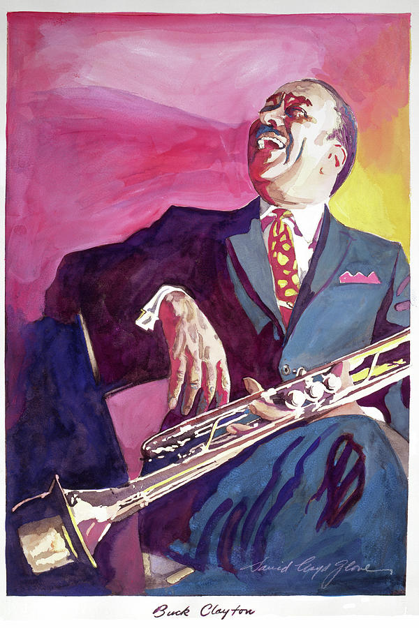 Buck Clayton Jazz Trumpet Painting