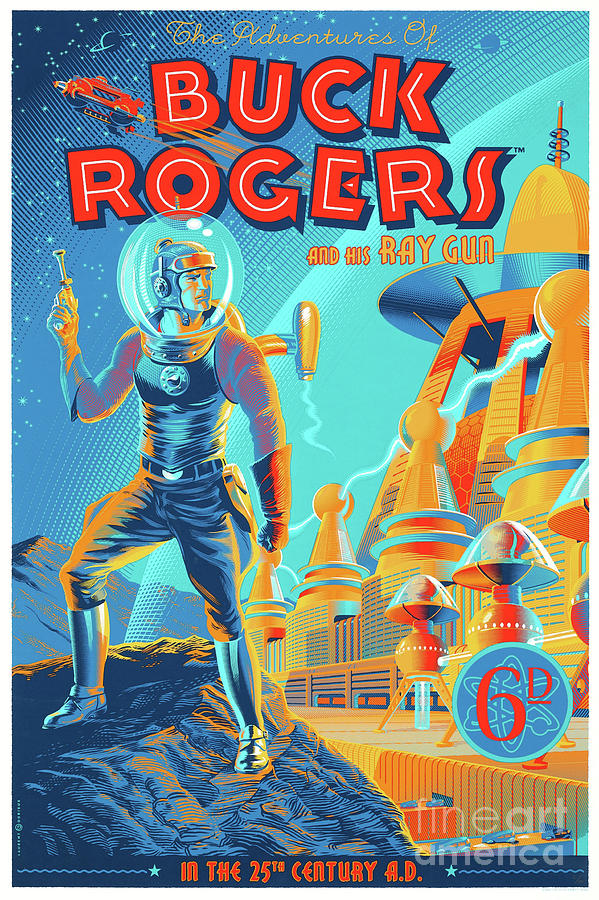 Buck Rogers in the 25th Century - Custom Special Poster Print Digital ...