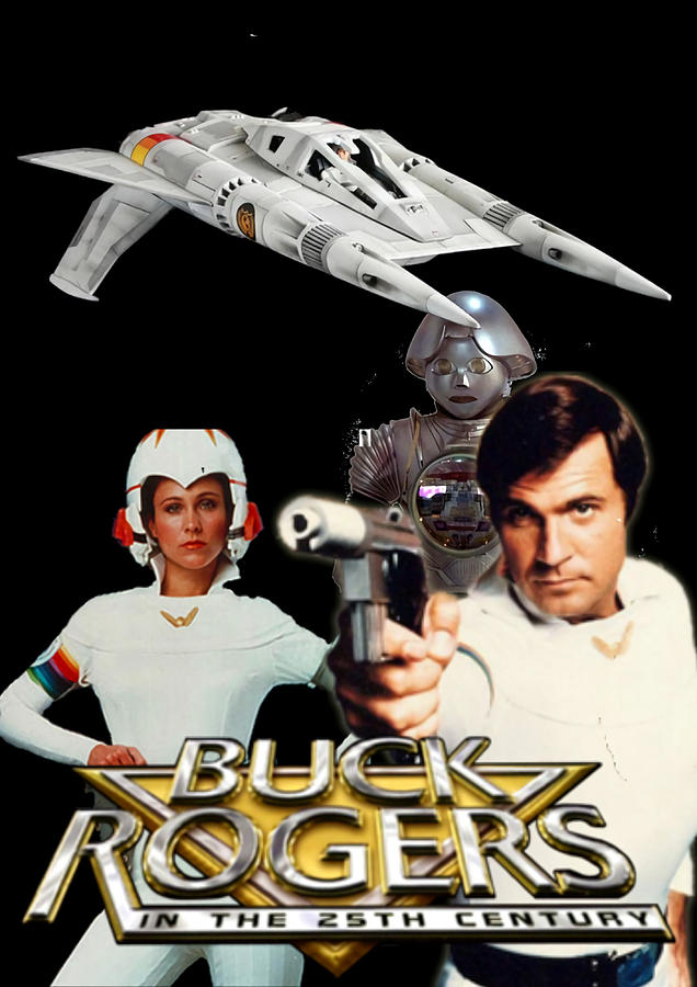 Buck Rogers in the 25th century Poster tumblr Painting by Morgan Clarke ...