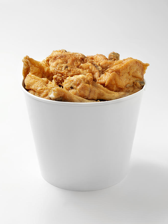 Bucket of Fried Chicken Photograph by LauriPatterson