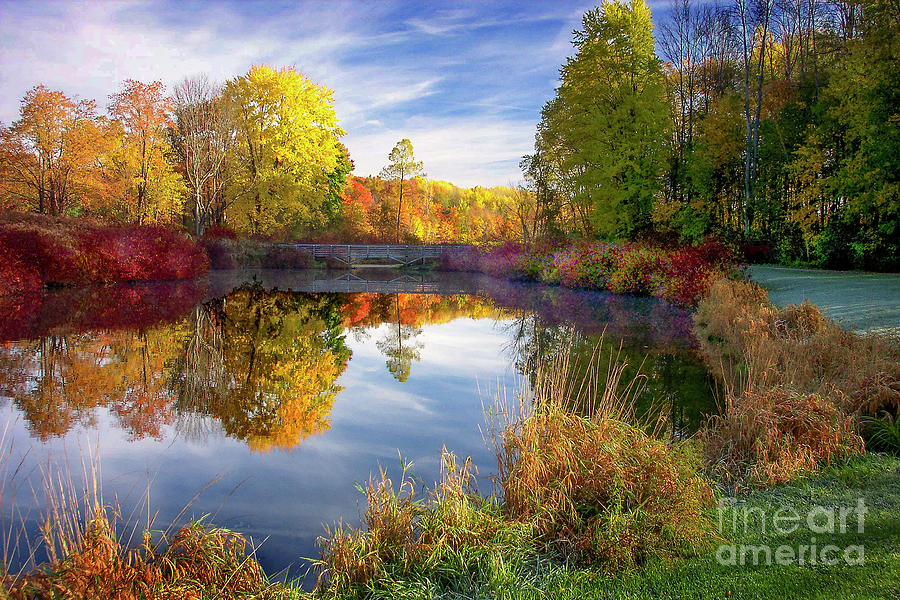 Buckeye Lake Autumn Photograph